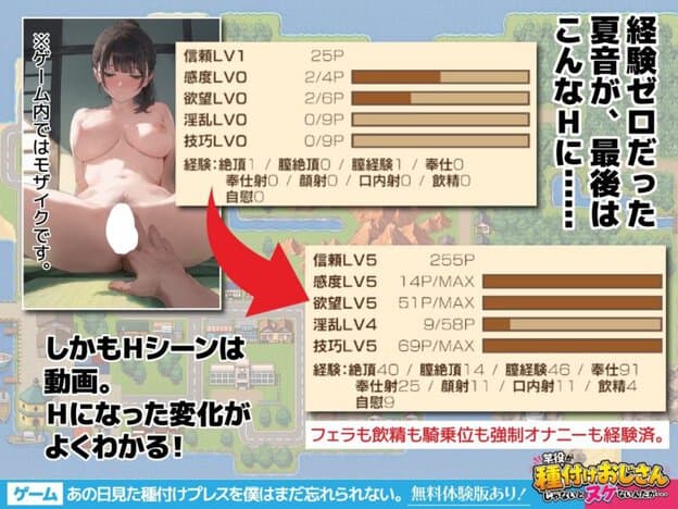 【ゲーム】あの日見た種付けプレスを僕はまだ忘れられない 無料サンプル画像(6)