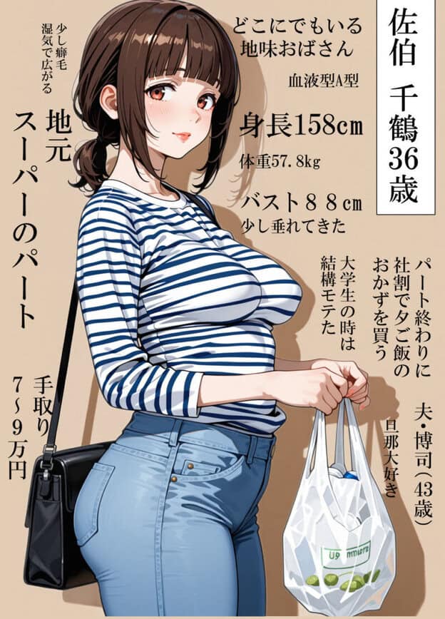 バイト先の地味なおばさん(36歳) おばさんだってセックスしたいッ! おばさんの一番奥で元気な精子、ピューして(はーと) 無料サンプル画像(6)