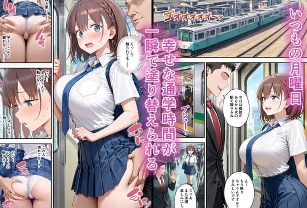 たわわ女子、痴●に堕とされ寝取られる 無料サンプル画像(1)