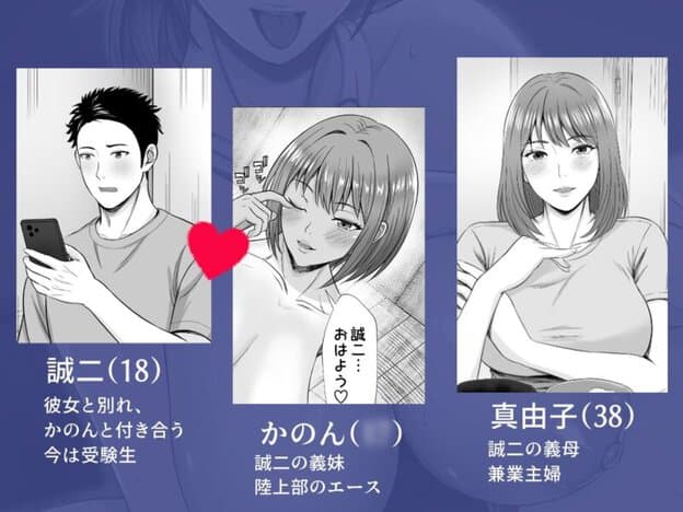 義妹が恋人なのに...義母の濃密スキンシップに流された話2 無料サンプル画像(1)